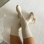 Knee-High Boots | Stretch-Knit & Comfortable