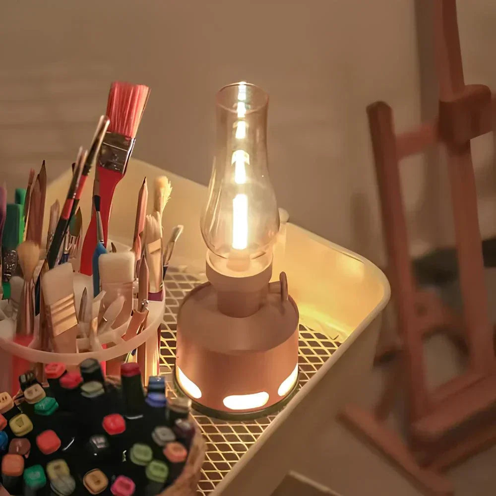 Lantern | Flame-Free LED, USB-C Rechargeable & Tilt Sensor