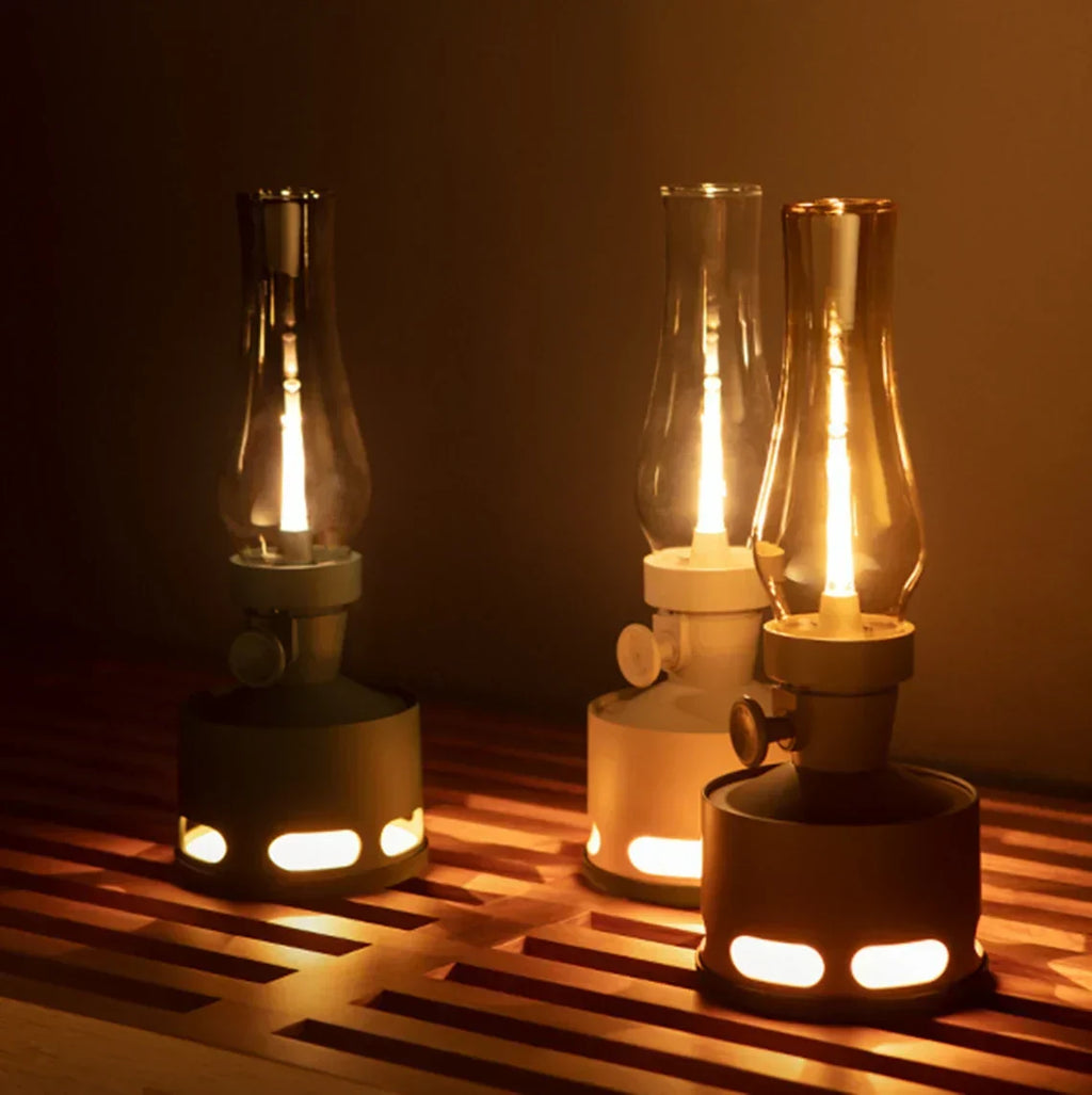 Lantern | Flame-Free LED, USB-C Rechargeable & Tilt Sensor