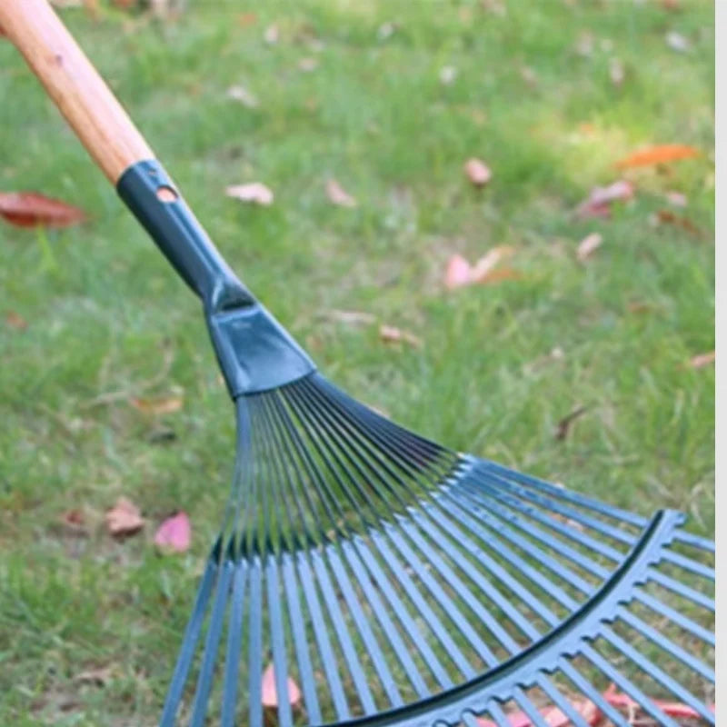 Leaf Rake Head | Carbon Steel & Anti-Rust Coating | 22 Teeth