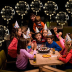 LED Balloons | Transparent With Warm White Fairy Lights | Set of 10