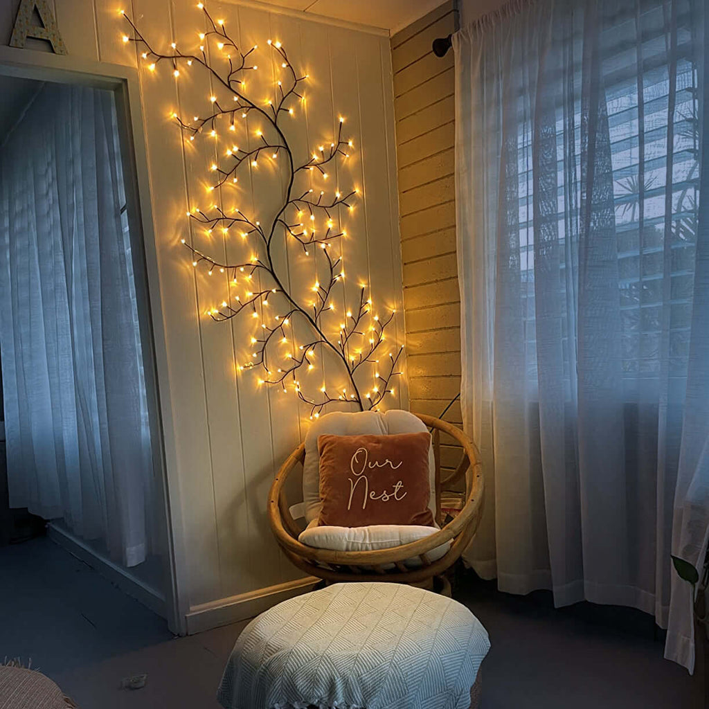 LED Branch Light | Flexible USB-Powered 8 Lighting Modes