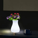 LED Flower Vase | USB-Rechargeable & IP65 Waterproof | 11 x 11 x 15 cm