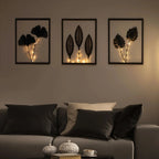 LED Frame Lamp Set | Color-Changing & Battery-Powered | Set of 3