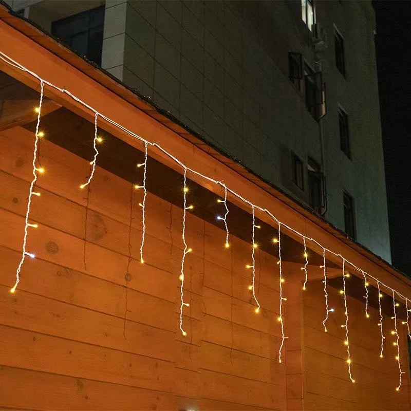LED Icicle Lights | 36V Low-Voltage & Weatherproof | 50 m