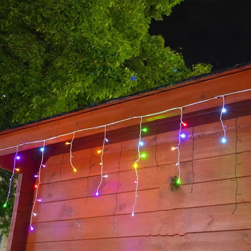 LED Icicle Lights | 36V Low-Voltage & Weatherproof | 50 m