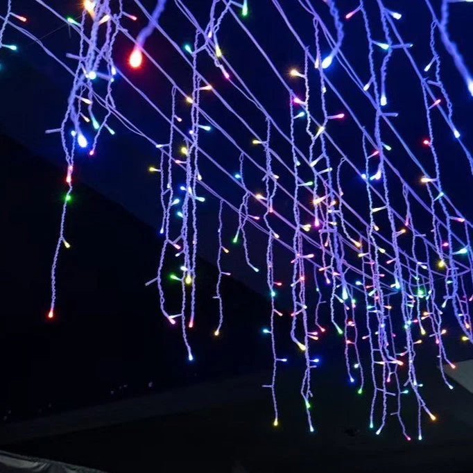 LED Icicle Lights | 36V Low-Voltage & Weatherproof | 50 m