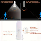 LED Night Lamp | Motion Sensor, Adjustable Brightness & USB-Rechargeable