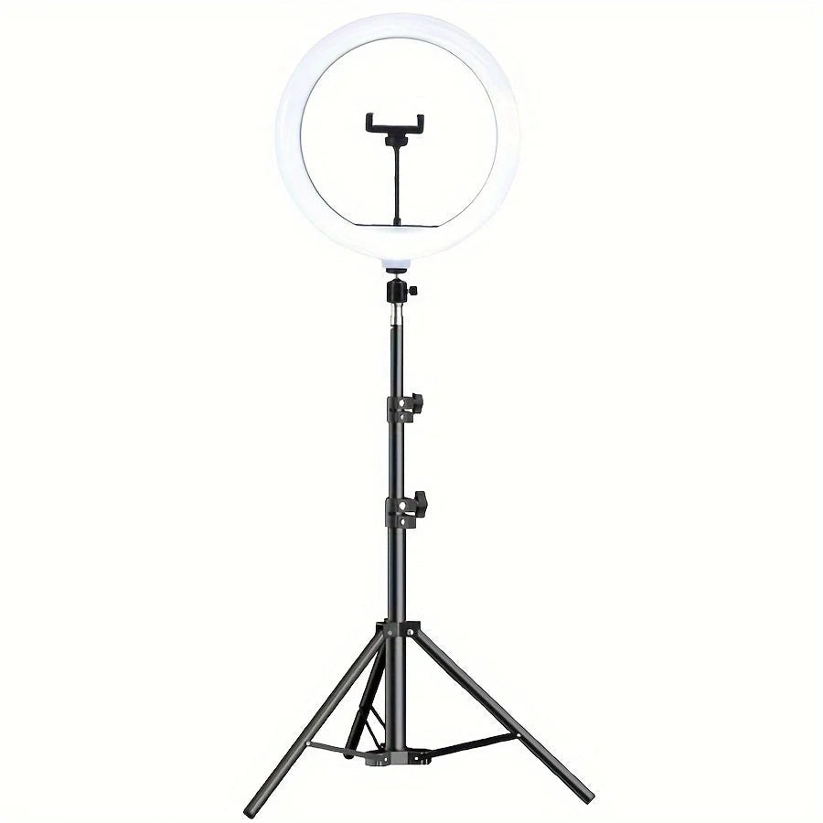 LED Ring Light | Adjustable Tripod & Phone Holder | 26 cm