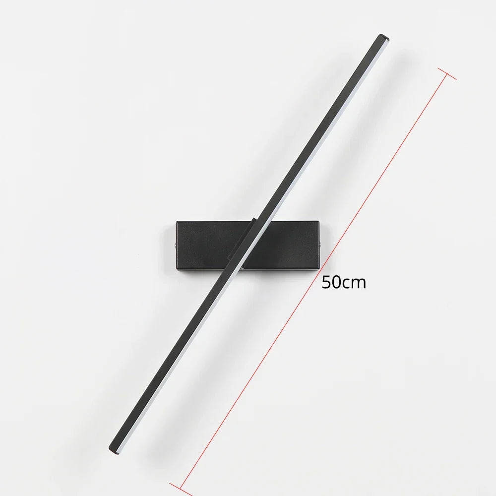 LED Wall Lamp | 330° Rotatable & Selectable Color Temperature