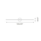 LED Wall Lamp | Integrated LED & Acrylic Diffuser | 68/98/128 cm