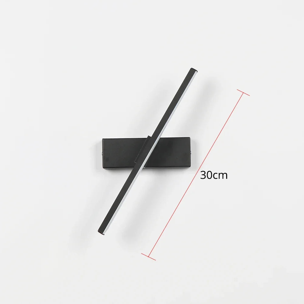 LED Wall Light | 330° Swiveling & Selectable Color Temperature | 30/40/50 cm
