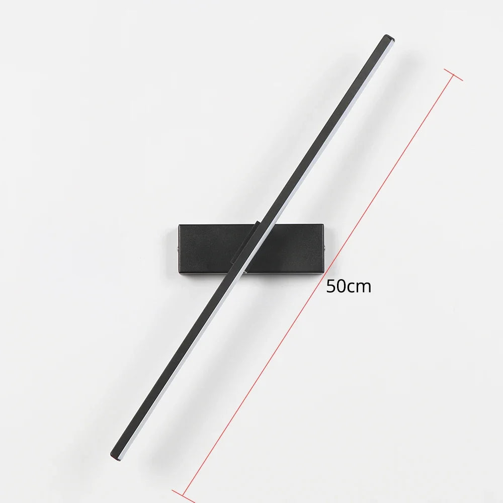 LED Wall Light | 330° Swiveling & Selectable Color Temperature | 30/40/50 cm