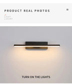 LED Wall Light | 330° Swiveling & Selectable Color Temperature | 30/40/50 cm