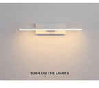 LED Wall Light | 330° Swiveling & Selectable Color Temperature | 30/40/50 cm