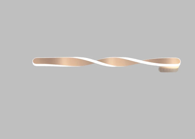 LED Wall Light | Curved Dimmable Warm White