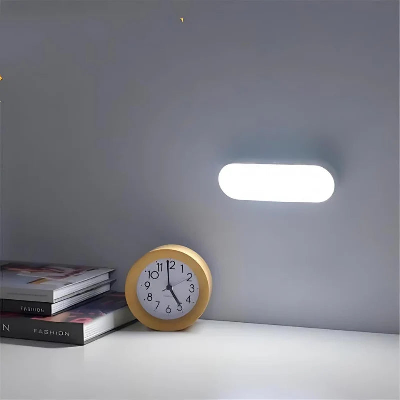 LED Wall Light | Motion-Activated & USB-Rechargeable | Magnetic & Adhesive Mount