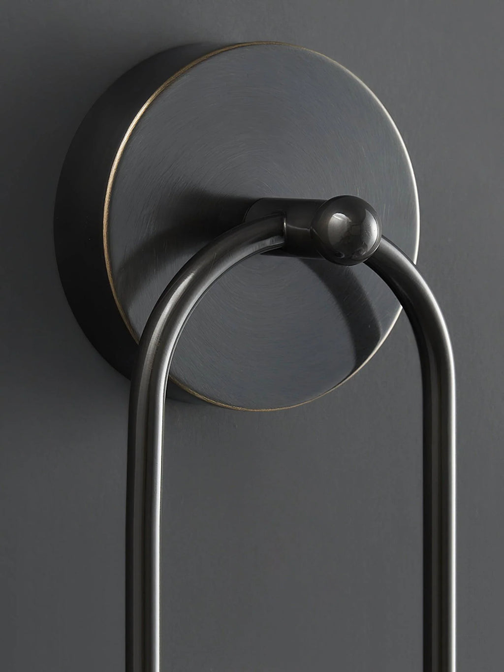 LED Wall Light | Tricolor LED & Brass Glass