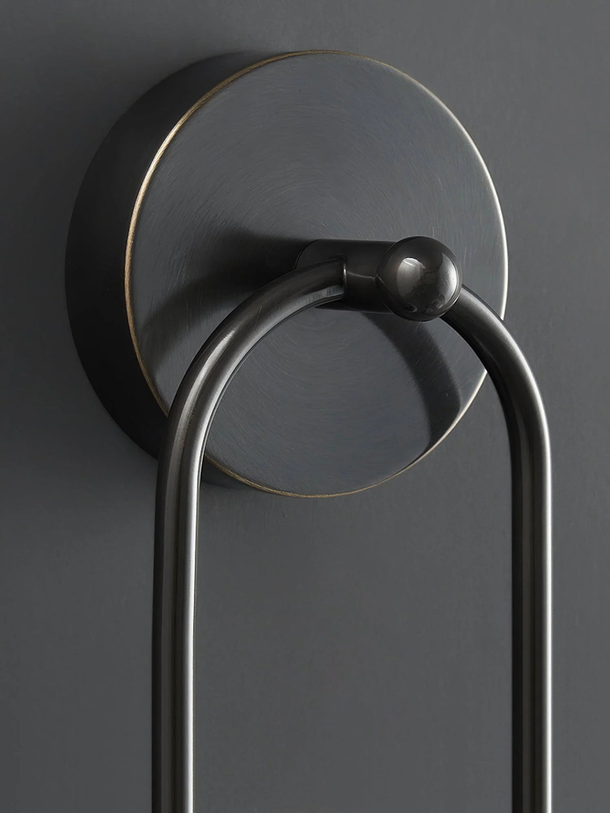 LED Wall Light | Tricolor LED & Brass Glass