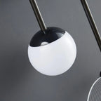 LED Wall Light | Tricolor LED & Brass Glass