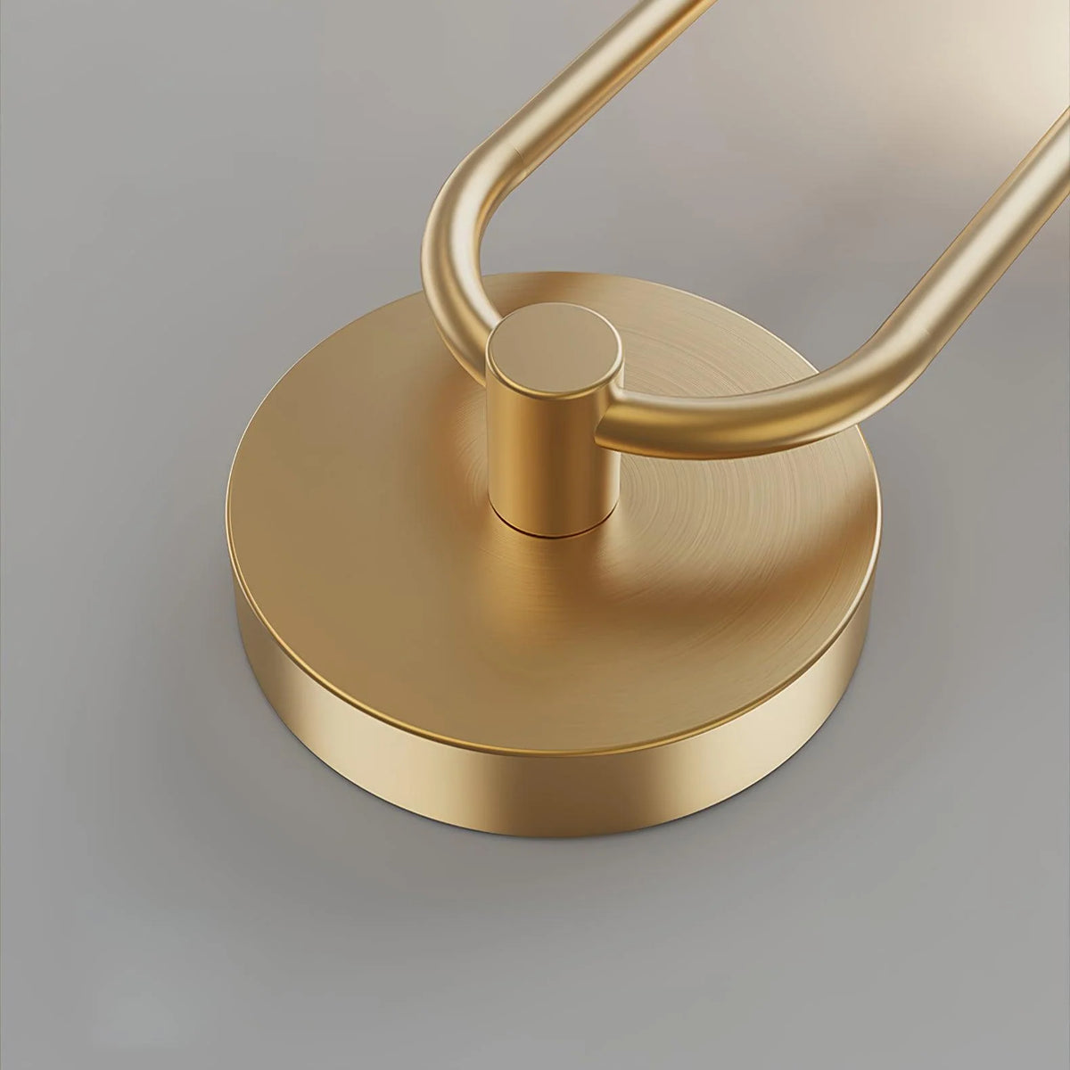 LED Wall Light | Tricolor LED & Brass Glass
