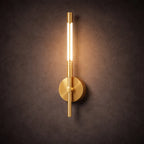 LED Wall Sconce | Adjustable Color Temperature, Metal & Acrylic | Single Or Double Head