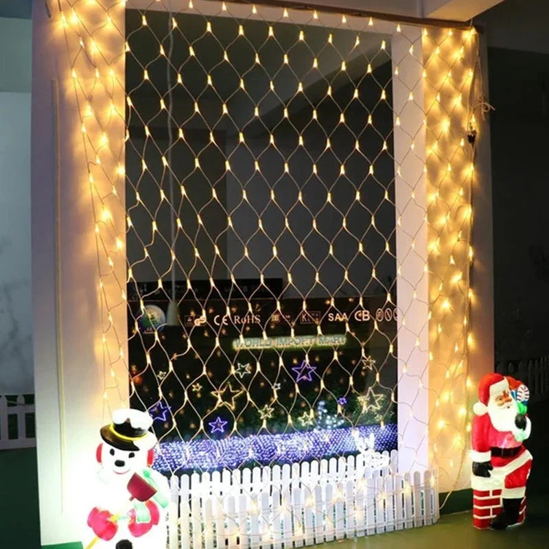 Light Net | Solar-Powered & Waterproof | 2 x 3 m