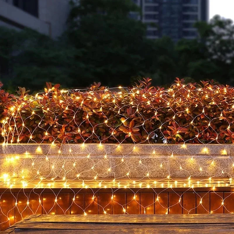 Light Net | Solar-Powered & Waterproof | 2 x 3 m