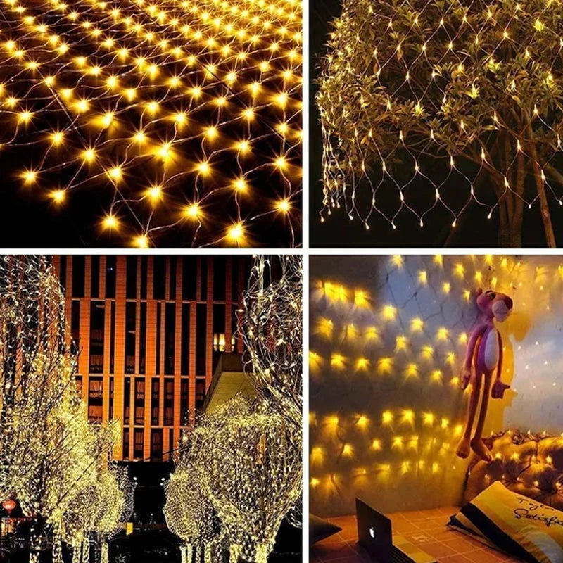 Light Net | Solar-Powered & Waterproof | 2 x 3 m