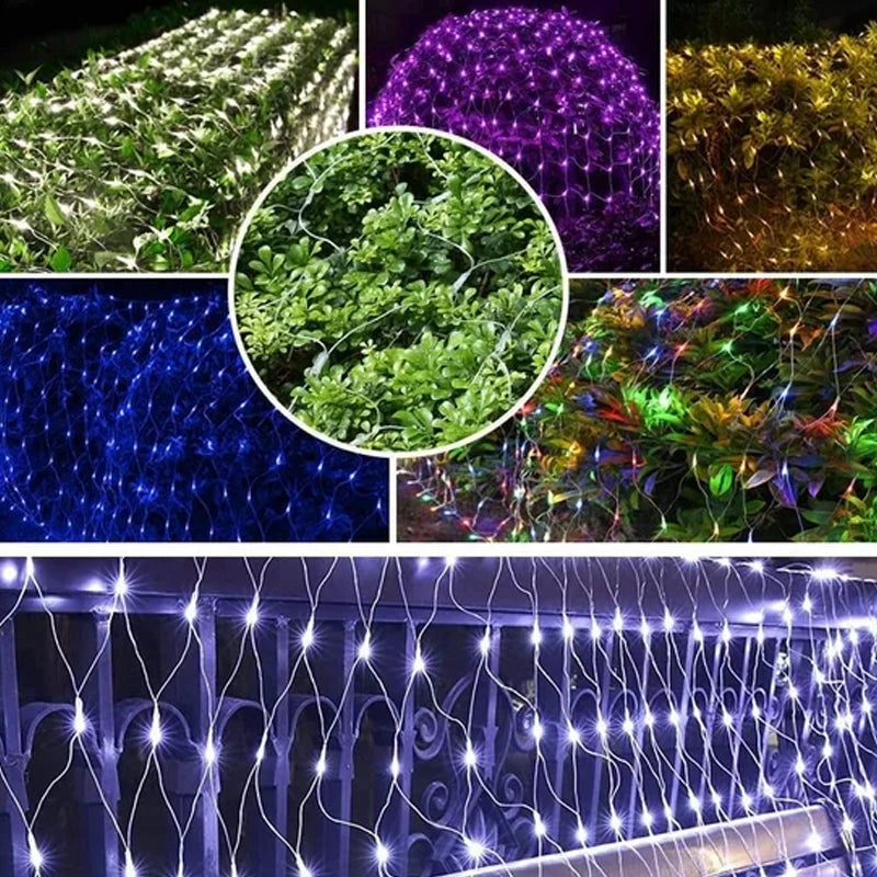 Light Net | Solar-Powered & Waterproof | 2 x 3 m