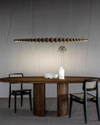 Linear Pendant Light | Integrated LED & Acrylic Diffuser | Adjustable Hanging Height