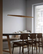 Linear Pendant Light | Integrated LED & Acrylic Diffuser | Adjustable Hanging Height