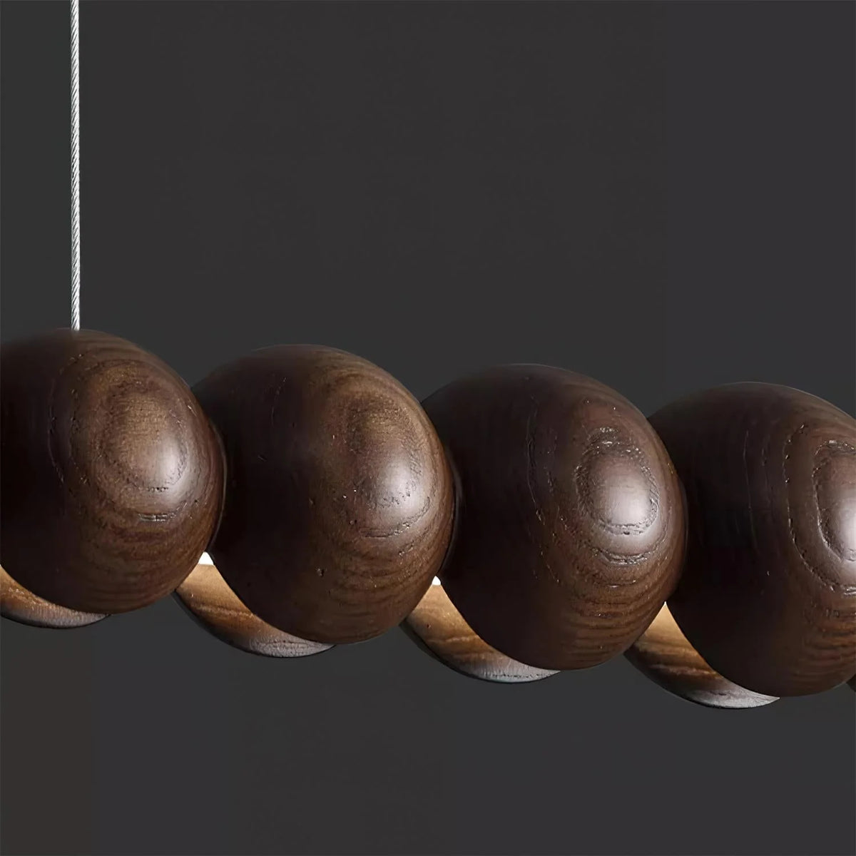 Linear Pendant Light | Integrated LED & Acrylic Diffuser | Adjustable Hanging Height