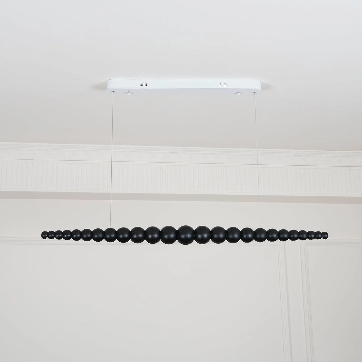 Linear Pendant Light | Integrated LED & Acrylic Diffuser | Adjustable Hanging Height