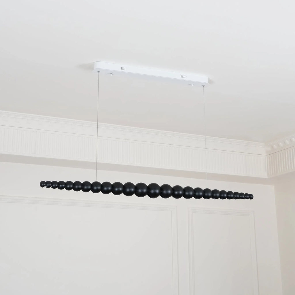 Linear Pendant Light | Integrated LED & Acrylic Diffuser | Adjustable Hanging Height