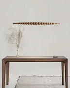 Linear Pendant Light | Integrated LED & Acrylic Diffuser | Adjustable Hanging Height