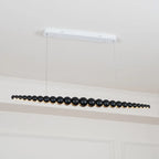 Linear Pendant Light | Integrated LED & Acrylic Diffuser | Adjustable Hanging Height