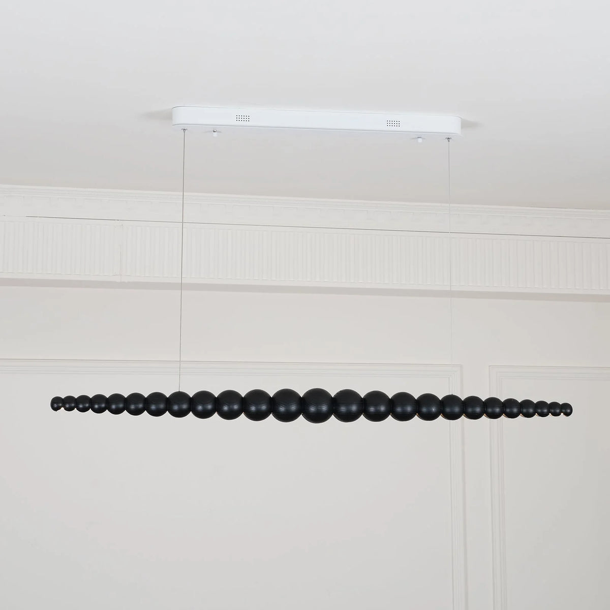 Linear Pendant Light | Integrated LED & Acrylic Diffuser | Adjustable Hanging Height