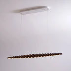 Linear Pendant Light | Integrated LED & Acrylic Diffuser | Adjustable Hanging Height