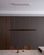 Linear Pendant Light | Integrated LED & Acrylic Diffuser | Adjustable Hanging Height