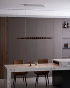Linear Pendant Light | Integrated LED & Acrylic Diffuser | Adjustable Hanging Height