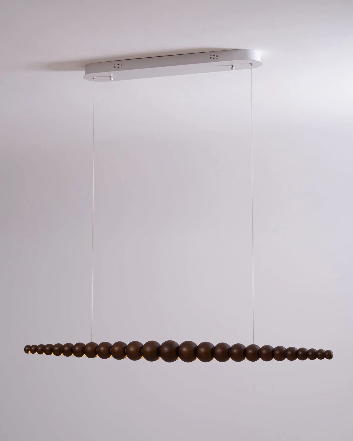 Linear Pendant Light | Integrated LED & Acrylic Diffuser | Adjustable Hanging Height
