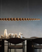 Linear Pendant Light | Integrated LED & Acrylic Diffuser | Adjustable Hanging Height