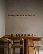 Linear Pendant Light | Integrated LED & Acrylic Diffuser | Adjustable Hanging Height