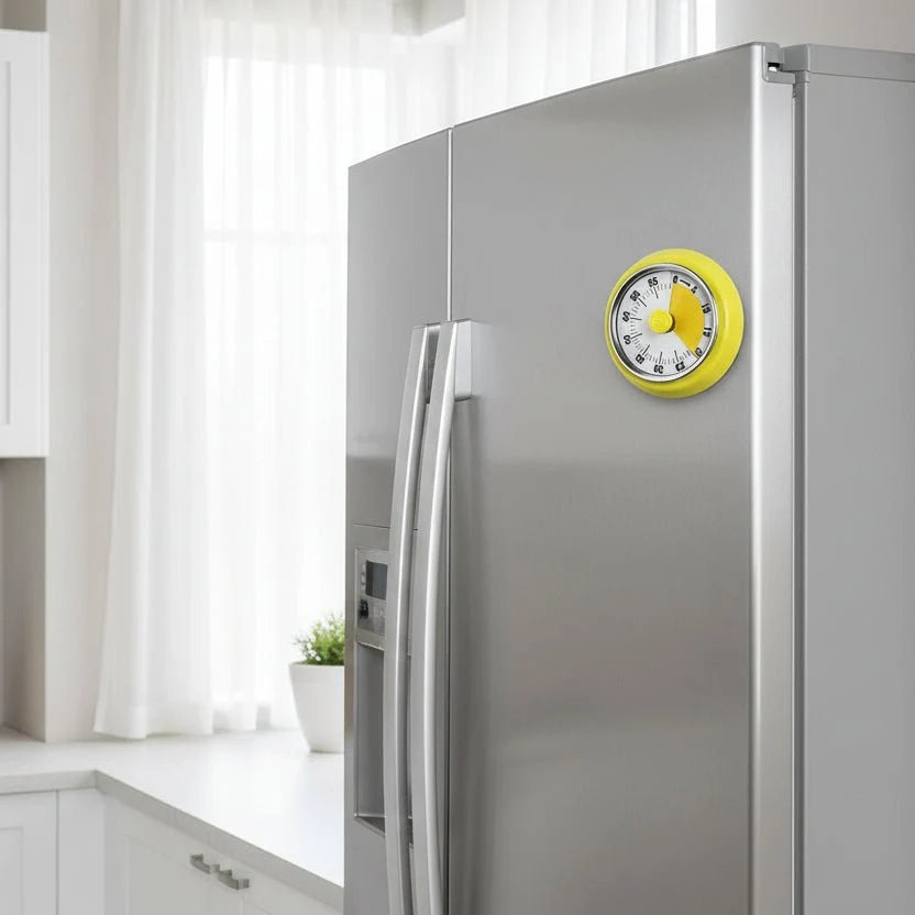 Magnetic Timer | Extra-Loud Alarm & Clear Display | 60-Minute