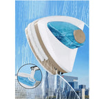 Magnetic Window Cleaner | Double-Sided & Triangular | Safety Rope