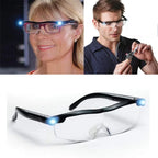 Magnifying Glasses | Hands-Free LED Lights & USB-Rechargeable