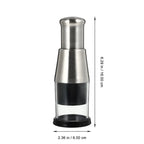 Manual Vegetable Chopper | Stainless Steel Zigzag Blade & Integrated Bowl