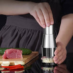 Manual Vegetable Chopper | Stainless Steel Zigzag Blade & Integrated Bowl