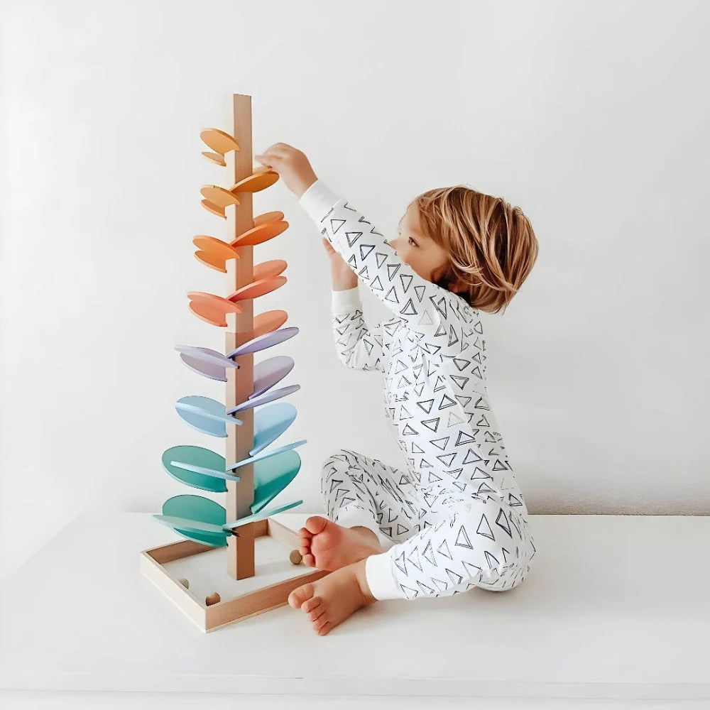 Marble Run | Non-Toxic Wood & Sound